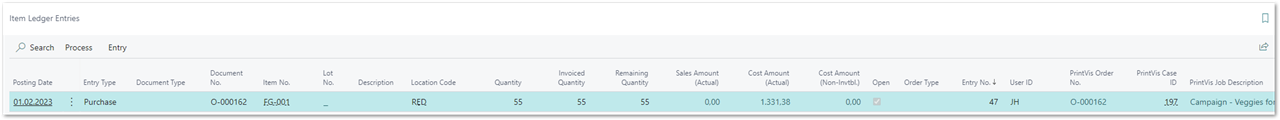 Items, Purchase, Reservation, Inventory - Touchpoints between Business Central and PrintVis 10.jpg