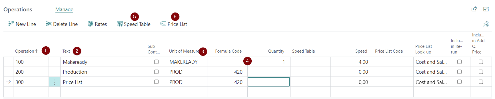 How-to Simple Cost Center - PrintVis Documentation