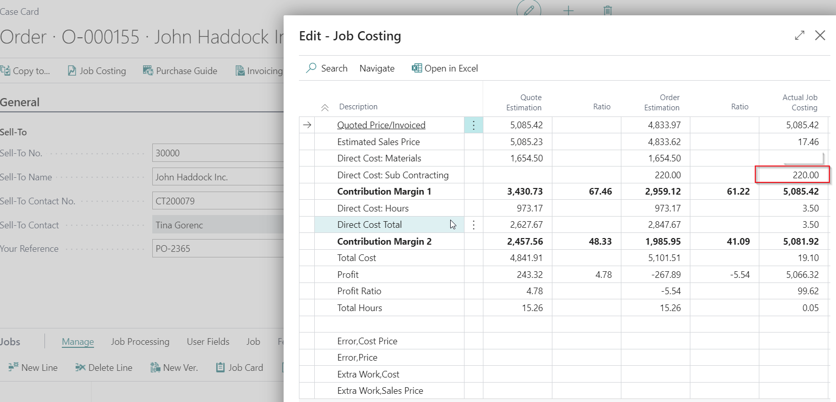 Posted Purchase Orders as Job Costing - Subcontracting - Outwork 7.jpg