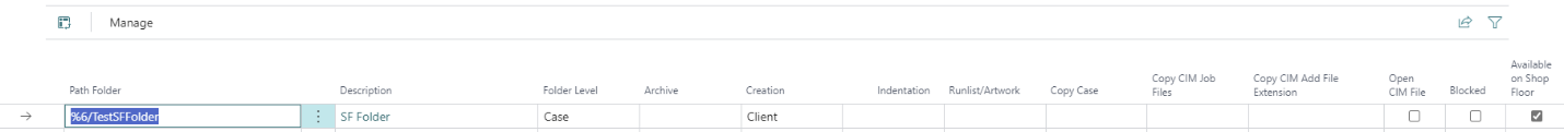 Folder Groups