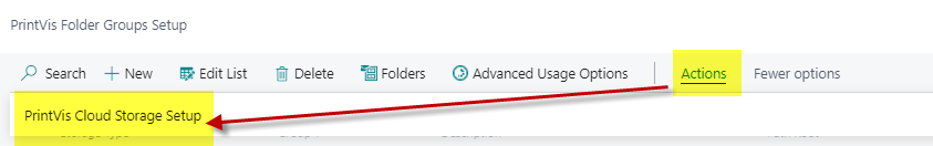 Folder Groups