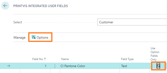 Integrated Fields