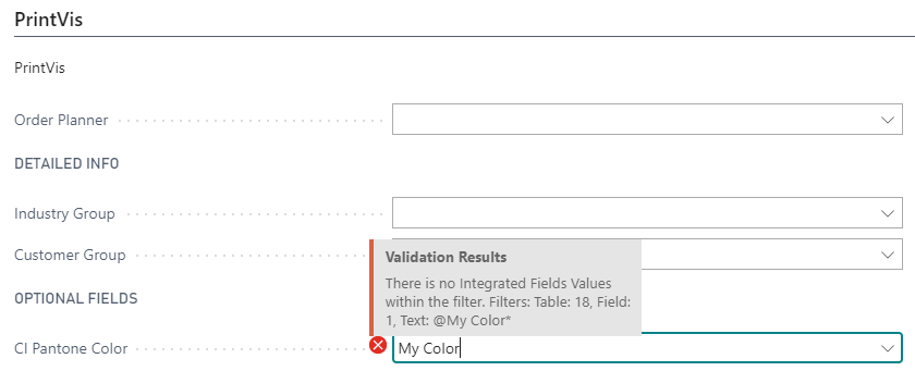 Integrated Fields