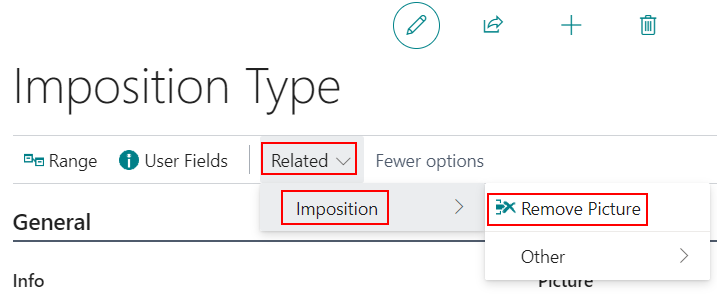 Imposition Types