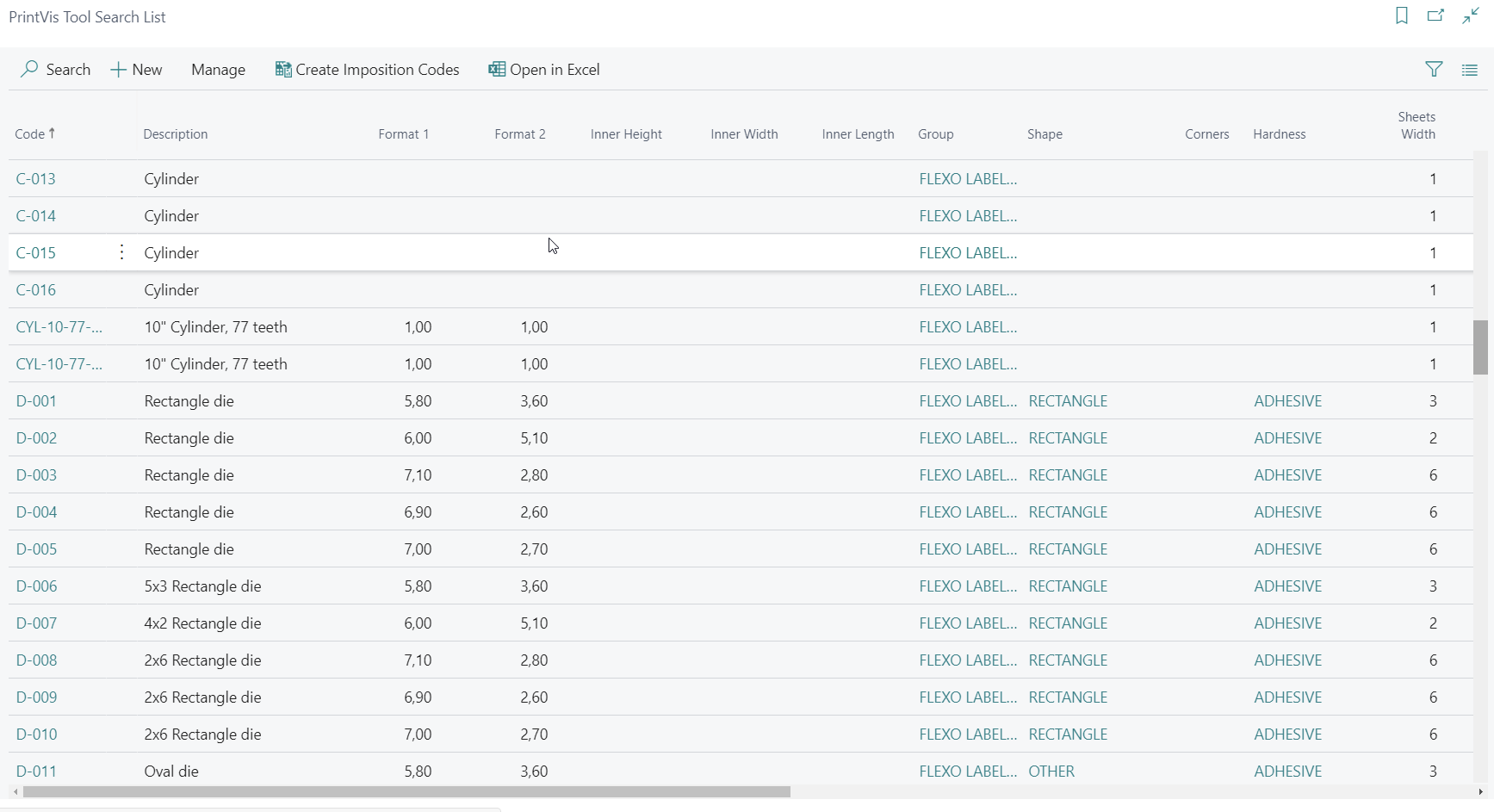 PrintVis Tools