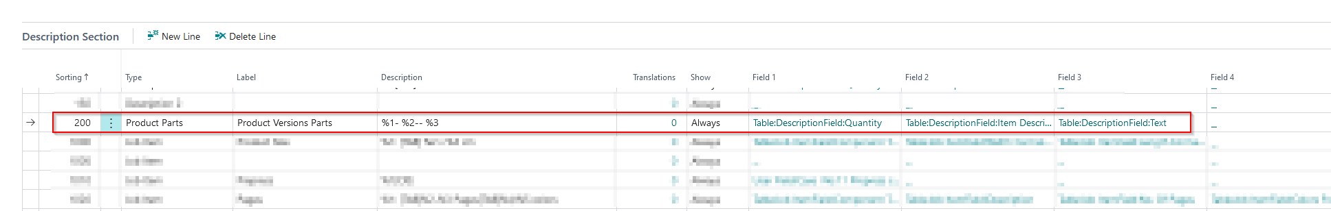 Report Setup
