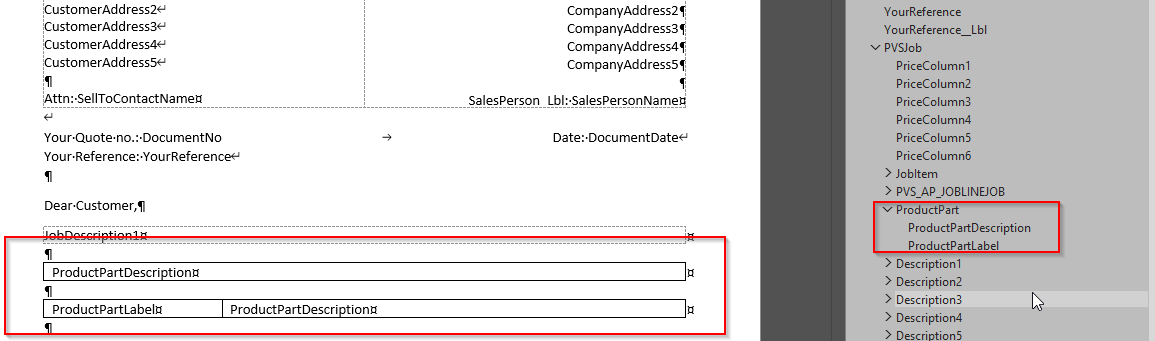 Report Setup