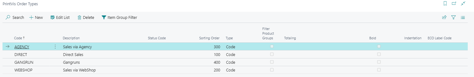 Order Types