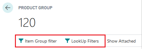 Product Groups